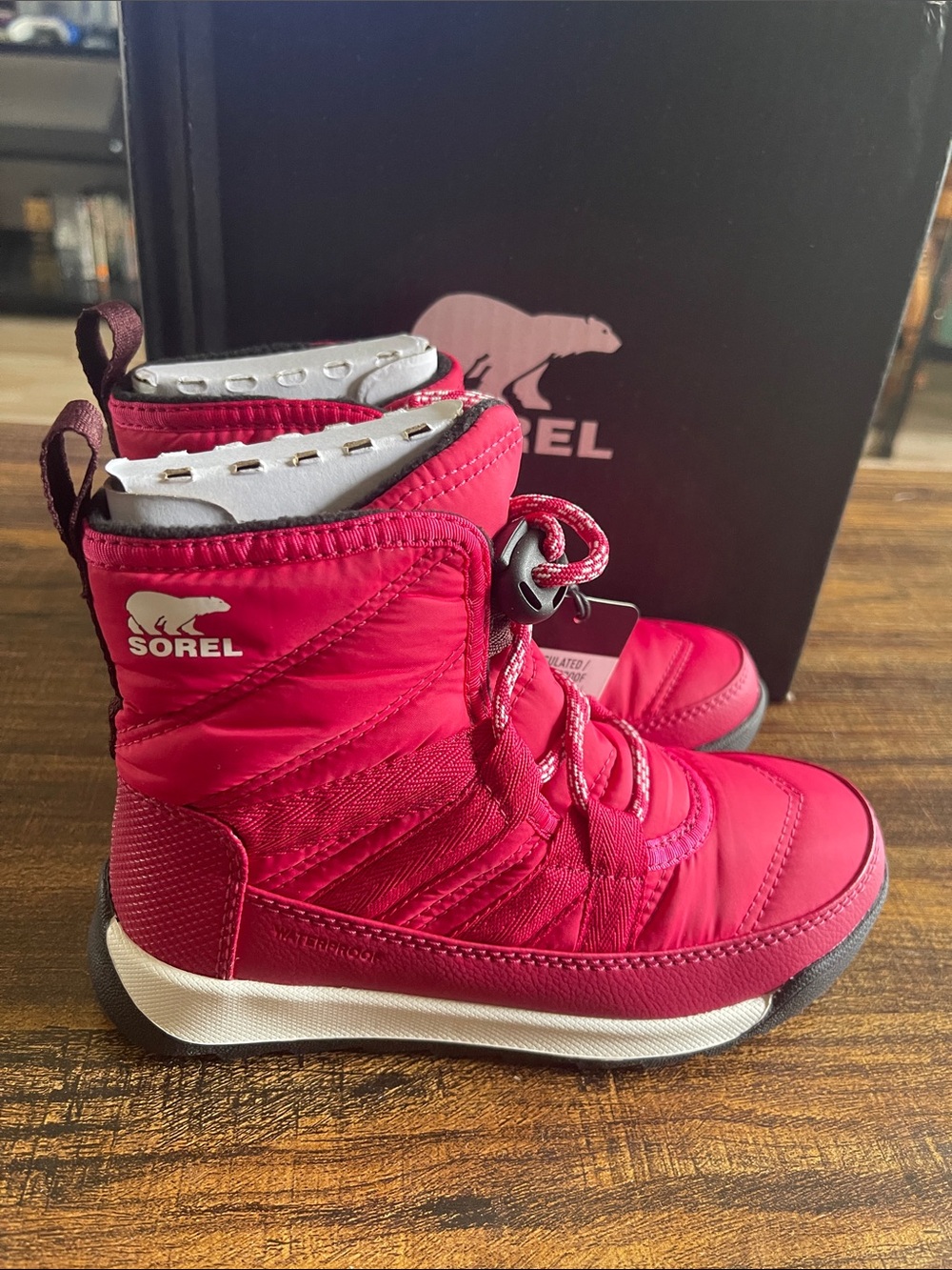 Sorel Childrens Whitney II Short Lace WP Boots Size 12
